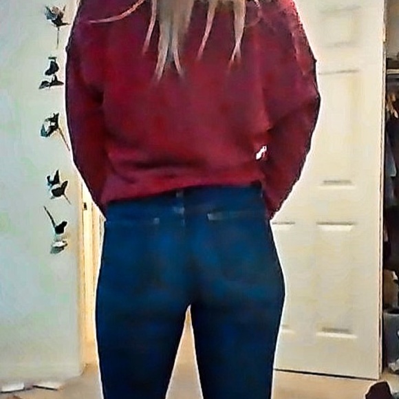 MADEWELL DESTROYED SKINNY JEANS SIZE 27 - Picture 2 of 2